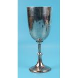 Mappin & Webb solid silver goblet - Hallmarked London 1889 - Approx weight: 173g