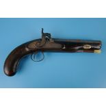 Antique percussion pistol