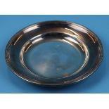 Hallmarked silver dish - Approx weight: 258g