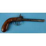 Antique percussion pistol