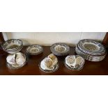 Part Dinner service - Palissy Game Series by Royal Worcester