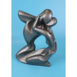 Sculpture of lovers - Approx H: 34cm
