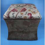 Small square ottoman