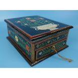 Tole ware collectors box