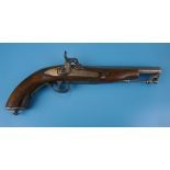 Antique percussion pistol