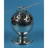 Hallmarked silver string dispenser - Birmingham 1904 Deakin and Francis - Approx weight: 102g