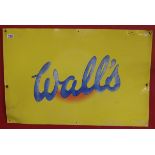 Metal Walls advertising sign - 91.5cm x 61cm