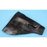 WW2 German leather pistol holster