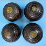 Set of 4 bowling woods