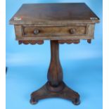 Antique sewing table