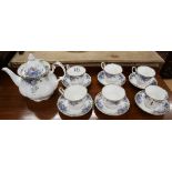 Royal Albert tea set - Moonlight Rose