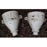 Cast iron hoppers