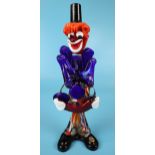 Murano clown - Approx H: 33.5cm