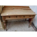 Pine writing desk