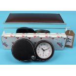 Travel clock and jewellery case as new