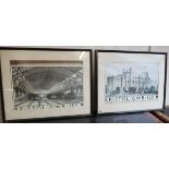 Pair of Bristol GWR 150 prints