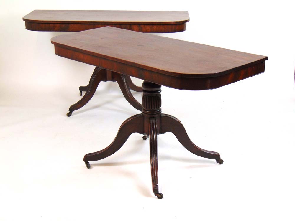 An early 19th century and later mahogany