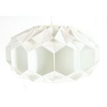 A Danish ceiling light constructed of in