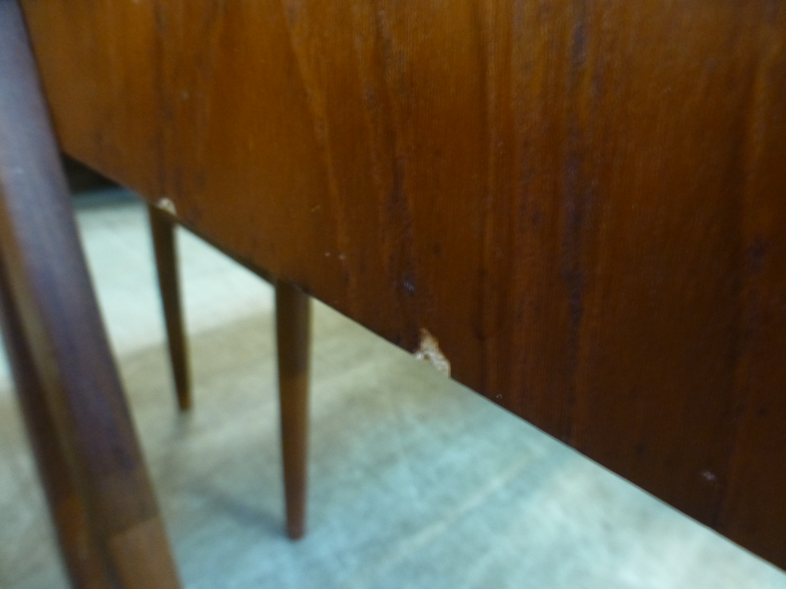 A 1970's teak dressing table, the shaped - Image 12 of 14