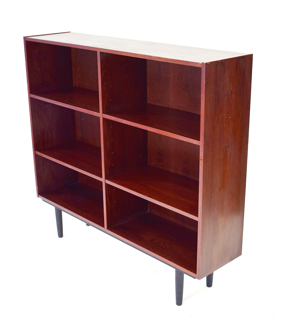 A 1960's Danish rosewood open-fronted bo - Image 4 of 5