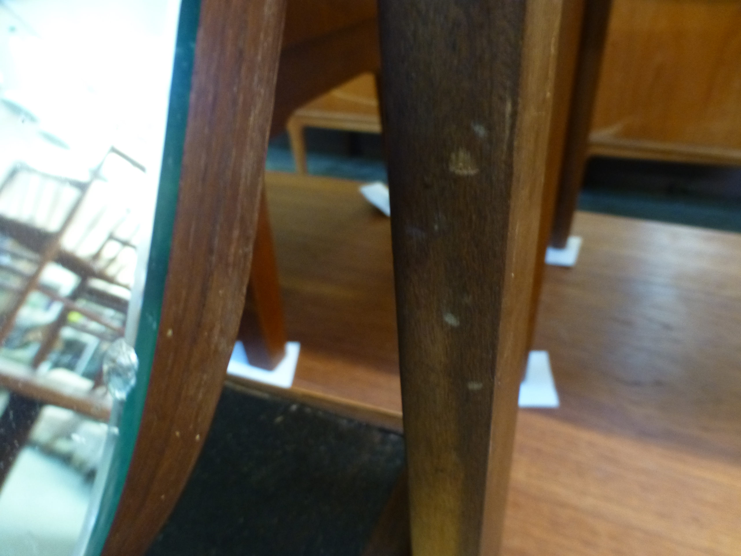 A 1970's teak dressing table, the shaped - Image 14 of 14