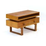 A 1960's Danish designed oak occasional