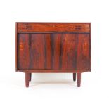 A 1960's Danish rosewood cabinet designe