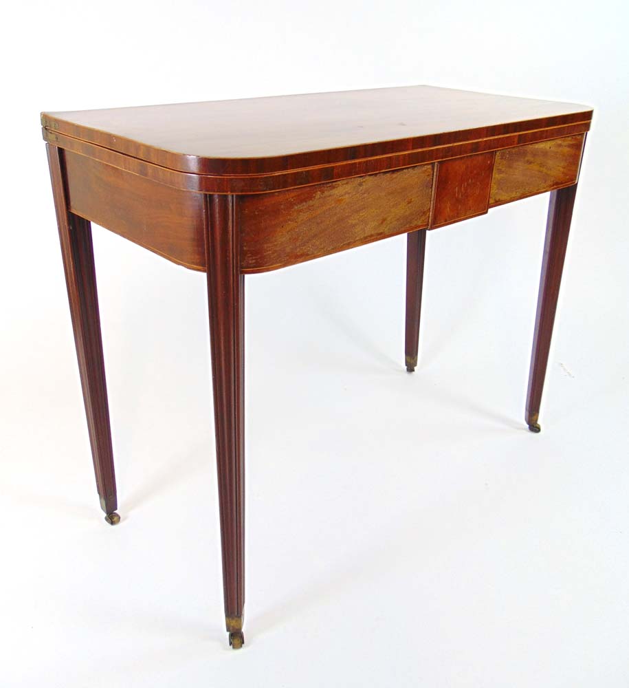 A late 18th century mahogany and boxwood - Image 2 of 2