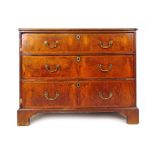 An early 18th century and later walnut c