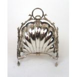 A Victorian silver plated muffin warmer