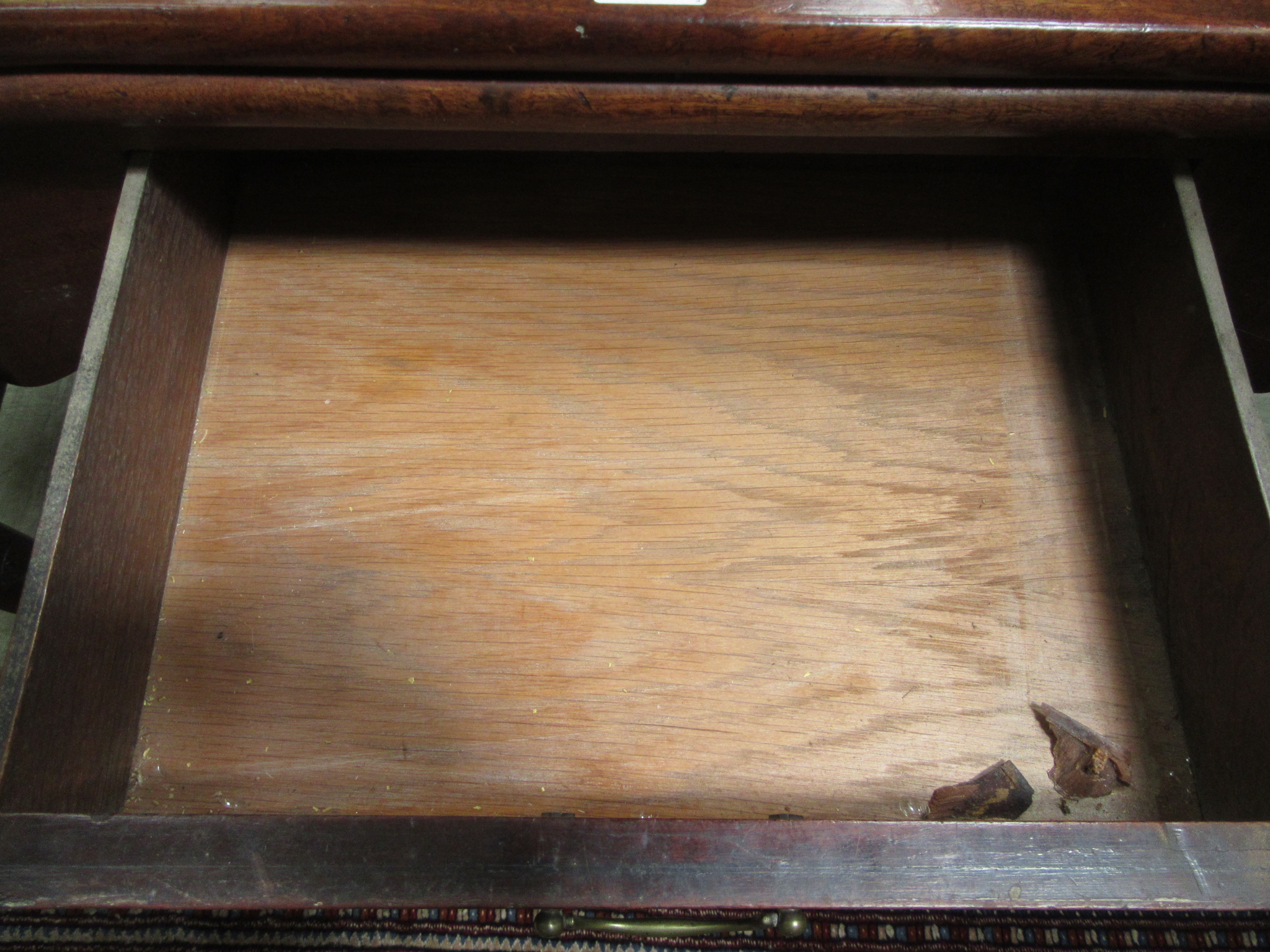 A George II mahogany tea table, the shap - Image 5 of 17