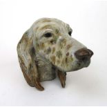 A Lladro bust of an Irish Setter, h. 20