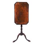 An 18th century mahogany, rosewood bande