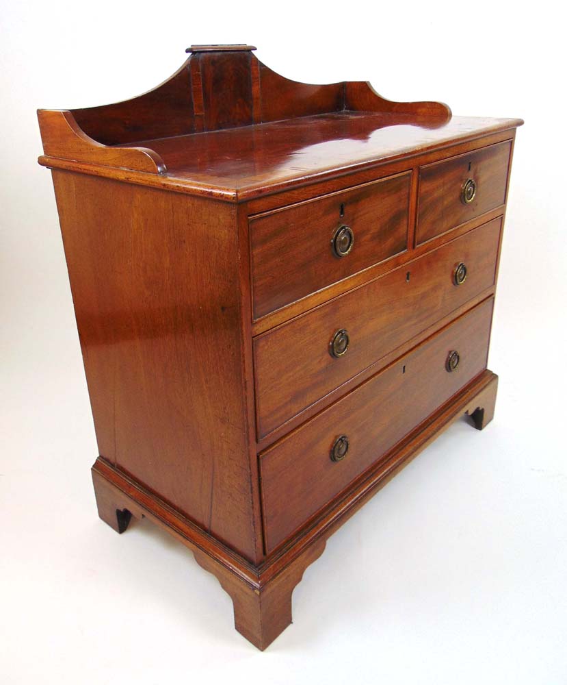 An 18th century and later mahogany and r - Image 3 of 3