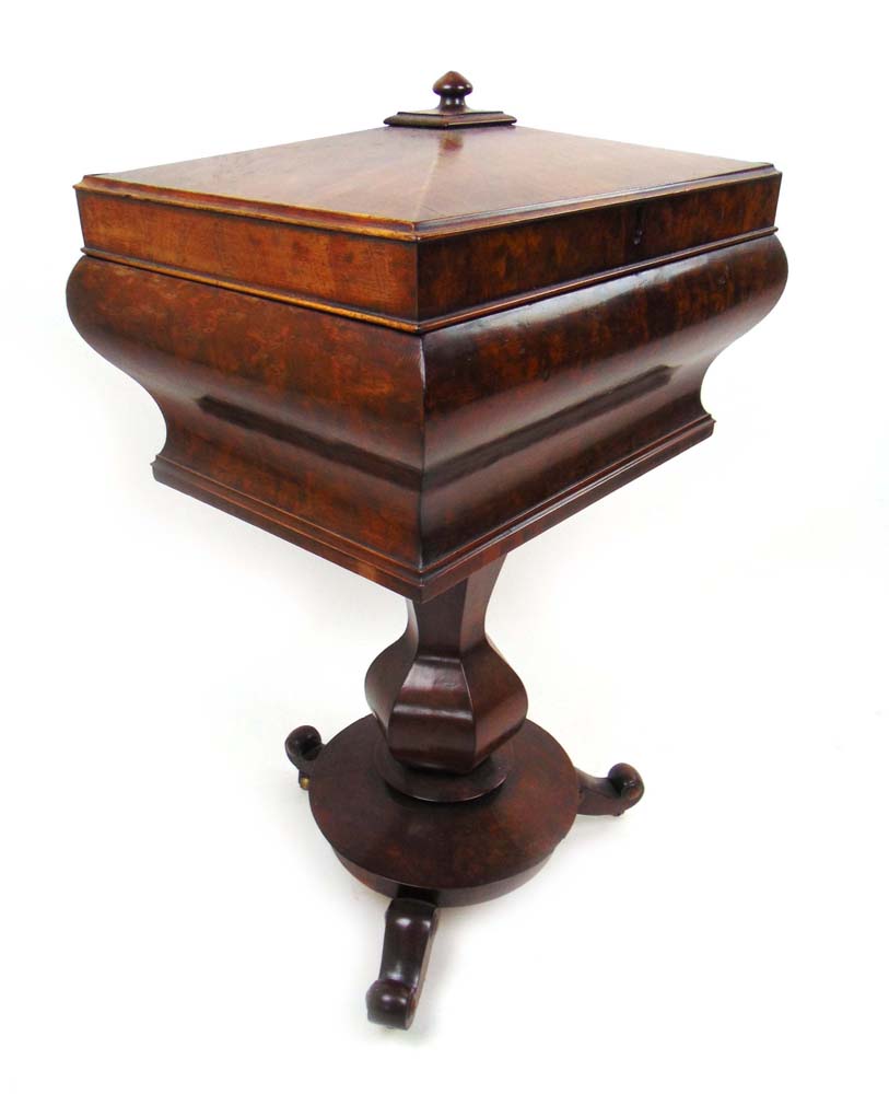 A William IV mahogany teapoy of sarcopha - Image 3 of 3