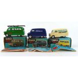 Corgi Toys - three boxed diecast models,