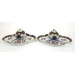 A pair of 20th century Dresden porcelain