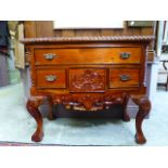 An Indonesian hardwood lowboy in the Chi