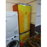 A decorative fronted Ariston fridge free