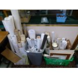 A large selection of architectural drawi