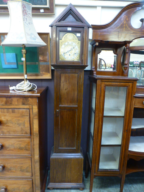 A mid-20th century longcase clock