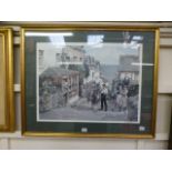 A large framed and glazed signed Sturgeo