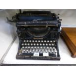 An early 20th century Underwood typewrit