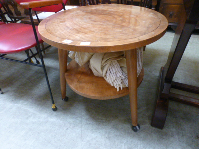 An early 20th century walnut veneered tw