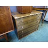 A mid-20th century design chest of four