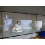 A collection of Lladro ceramics to inclu