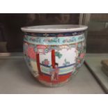 A 20th century Chinese enamel painted ce