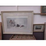 A framed and glazed Russell Flint print