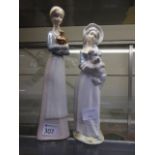 Two continental porcelain figures of lad