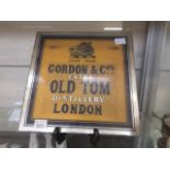 A glass Gordon & Co Old Tom Distillery s